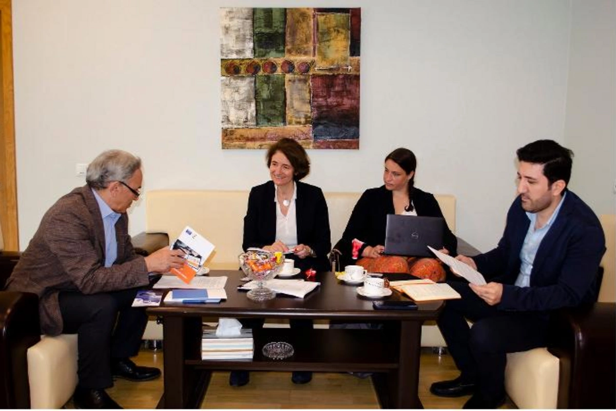 Avropa Şurasının mütəxəssisləri Mətbuat Şurasında oldular — FOTOLAR