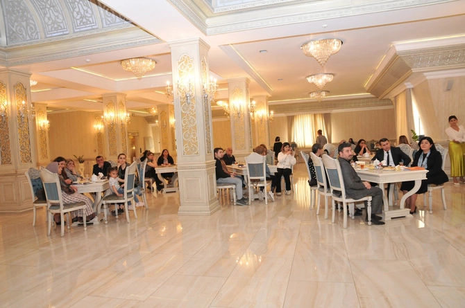 Xırdalan şəhidlərinin mövlud günləri qeyd olundu — FOTOLAR