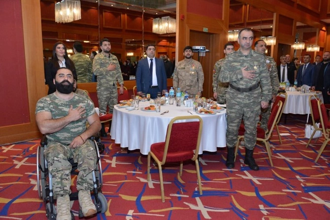“Benilüks” və “Dayaq” şəhid ailələri və qazilərə iftar verdi — FOTOLAR