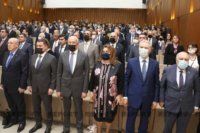 YAP-da Zərifə Əliyevanın anadan olmasının 99-cu ildönümü ilə bağlı konfrans keçirildi — FOTOLAR