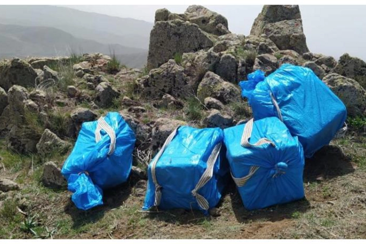Sərhədçilər ölkəyə narkotik keçirilməsinin qarşısını aldılar — FOTOLAR