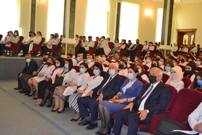 Füzulidə Zərifə xanım Əliyevanın anadan olmasının 99-cu ildönümü qeyd edildi — FOTOLAR