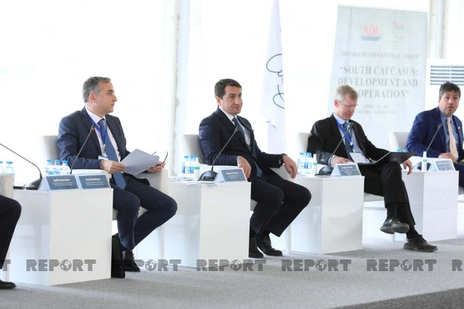 Şuşada beynəlxalq beyin mərkəzlərinin konfransı keçirilir — FOTOLAR