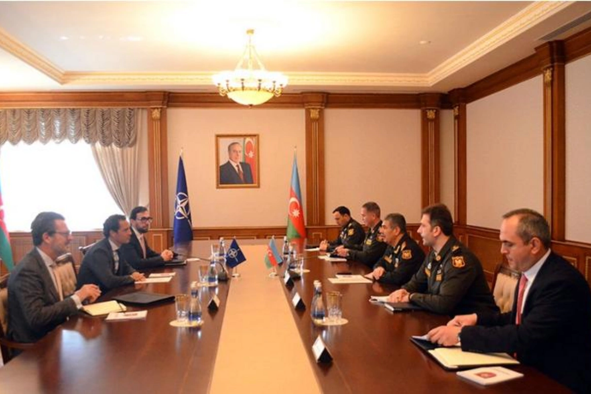 Zakir Həsənov NATO-nun xüsusi nümayəndəsi ilə görüşdü — FOTO
