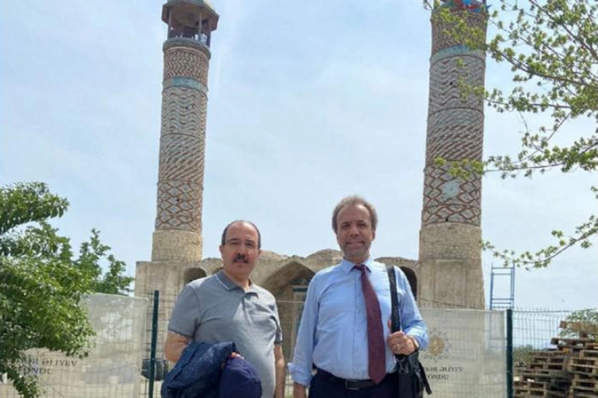 Türkiyə səfiri Ağdamda — FOTOLAR