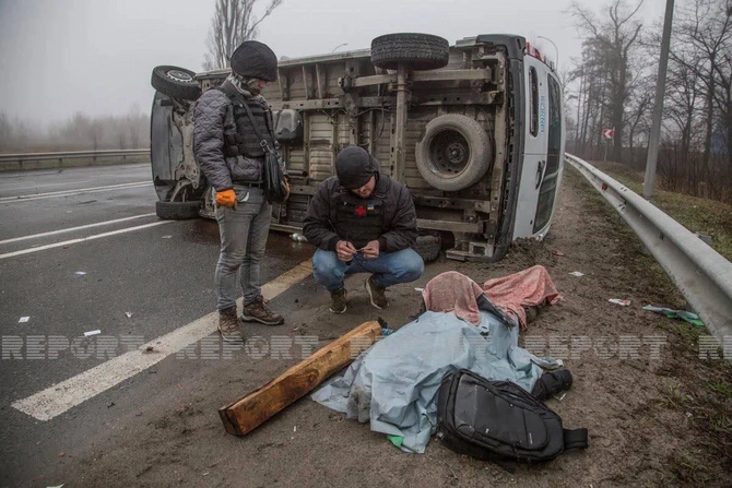 Azad olunmuş Kiyev vilayətinin yeni görüntüləri — FOTOLAR