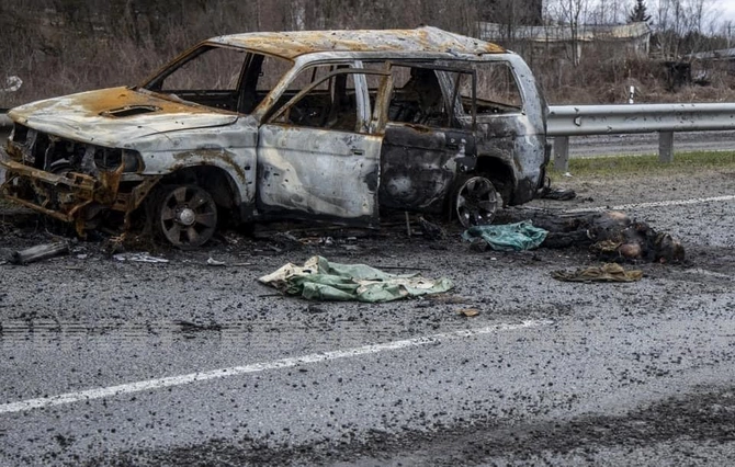 Azad olunmuş Kiyev vilayətinin yeni görüntüləri — FOTOLAR