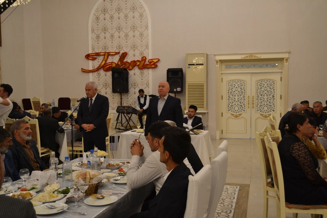 Füzulidə şəhid ailələri üçün iftar süfrəsi açıldı — FOTOLAR