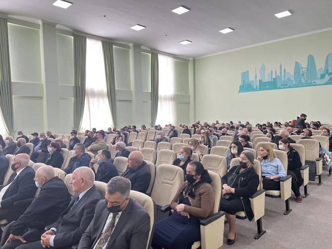 İcra başçısı Bakı və Sumqayıtda məskunlaşan füzulili məcburi köçkünlərlə görüşdü — FOTOLAR