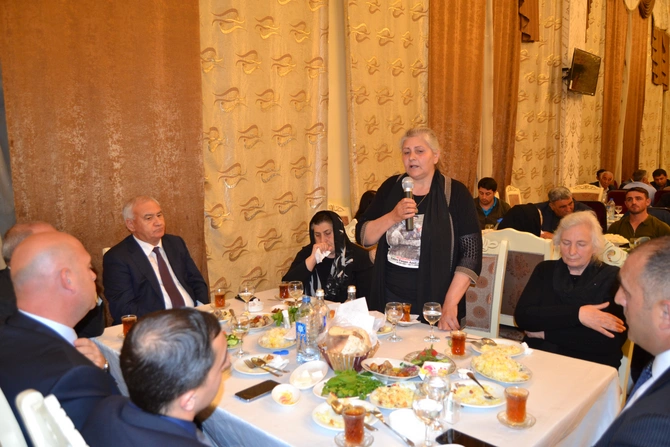 Füzulidə şəhid ailələri üçün iftar süfrəsi açıldı — FOTOLAR
