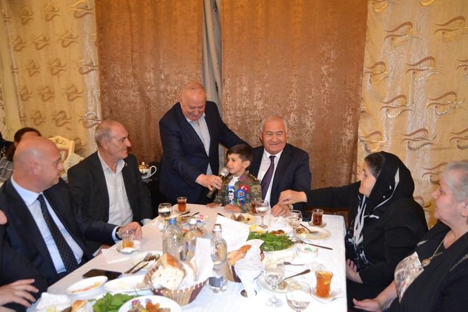 Füzulidə şəhid ailələri üçün iftar süfrəsi açıldı — FOTOLAR