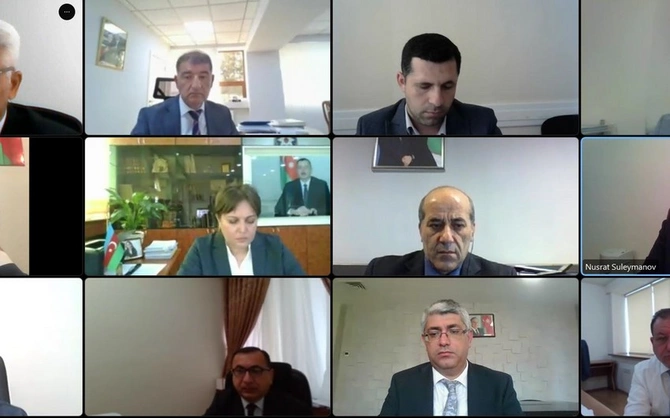 Ekoloji məsələlər üzrə İşçi Qrupun iclası keçirildi