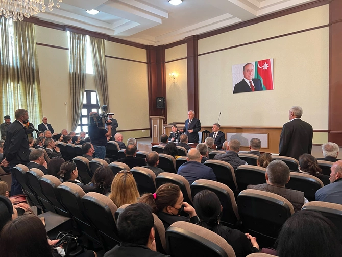 İcra başçısı Bakı və Sumqayıtda məskunlaşan füzulili məcburi köçkünlərlə görüşdü — FOTOLAR
