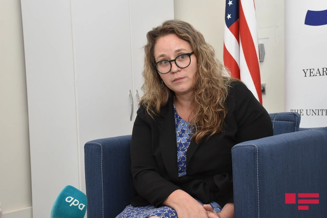 Erika Olson: “Son 30 ildə heç kim Azərbaycanın müstəqilliyinə ABŞ-dan böyük dəstək verməyib” — MÜSAHİBƏ Erika Olson: “Son 30 ildə heç kim Azərbaycanın müstəqilliyinə ABŞ-dan böyük dəstək verməyib” — MÜSAHİBƏ
