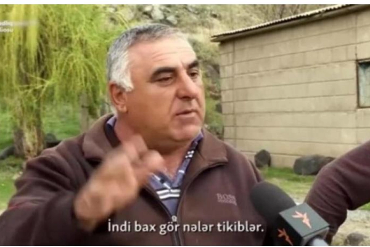 Sərhəddəki ermənilər: Türklər bura ayaq açsa, bizi nökər edəcəklər — VİDEO