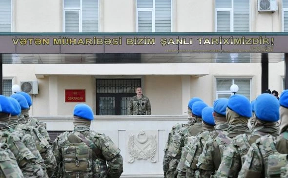 Prezident XTQ-nin hərbi hissəsində oldu — YENİLƏNİB Prezident XTQ-nin hərbi hissəsində oldu — YENİLƏNİB