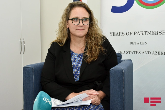 Erika Olson: “Son 30 ildə heç kim Azərbaycanın müstəqilliyinə ABŞ-dan böyük dəstək verməyib” — MÜSAHİBƏ Erika Olson: “Son 30 ildə heç kim Azərbaycanın müstəqilliyinə ABŞ-dan böyük dəstək verməyib” — MÜSAHİBƏ