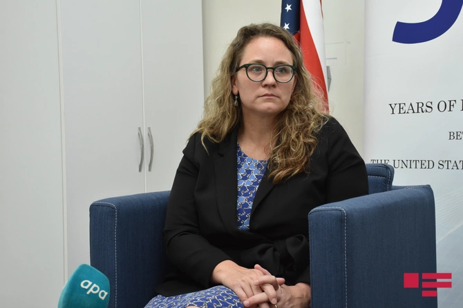 Erika Olson: “Son 30 ildə heç kim Azərbaycanın müstəqilliyinə ABŞ-dan böyük dəstək verməyib” — MÜSAHİBƏ Erika Olson: “Son 30 ildə heç kim Azərbaycanın müstəqilliyinə ABŞ-dan böyük dəstək verməyib” — MÜSAHİBƏ