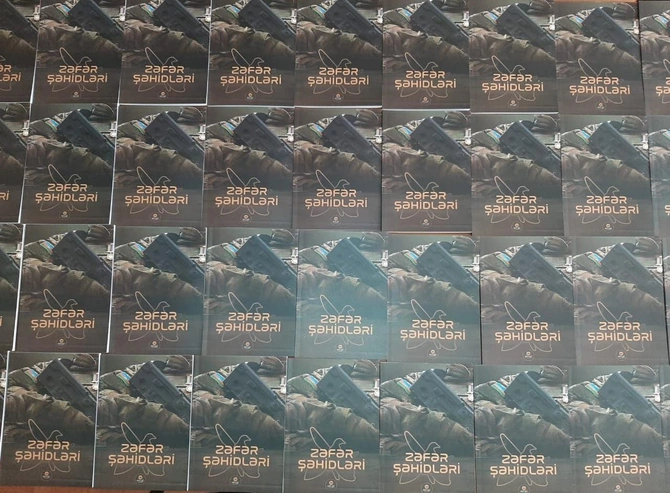 “ZƏFƏR ŞƏHİDLƏRİ kitabının təqdimat mərasimi keçirildi — FOTOLAR