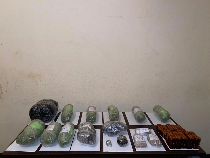 DSX ölkəyə külli miqdarda narkotik vasitənin gətirilməsinin qarşısını aldı — FOTOLAR