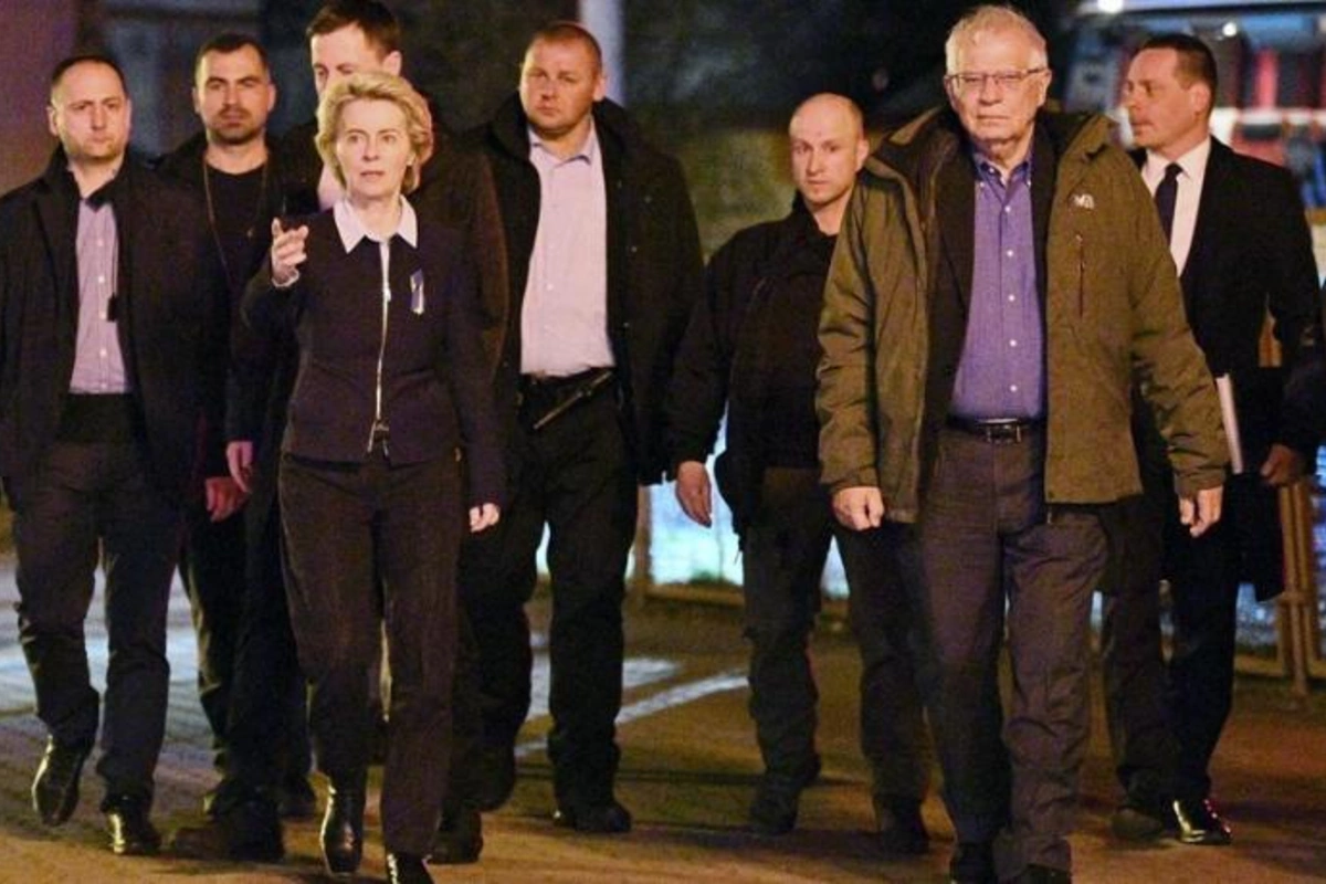 Avropa Komissiyasının prezidenti Kiyevə yola düşdü — FOTO