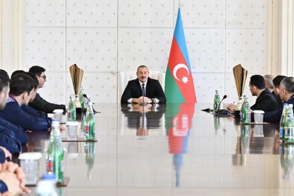 İlham Əliyev güləş üzrə Azərbaycan millisinin üzvlərini qəbul etdi — YENİLƏNİB
