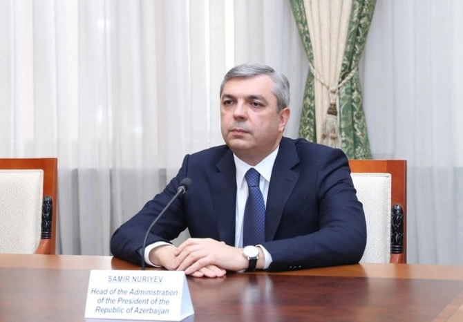 Samir Nuriyev Fransa şirkətlərinin nümayəndələri ilə görüşdü — FOTO