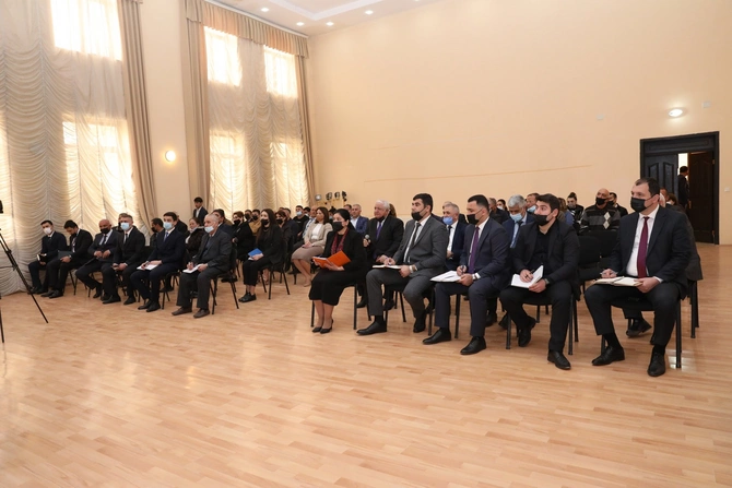 Abşeronda sakinlərin qəbulu keçirildi — FOTOLAR