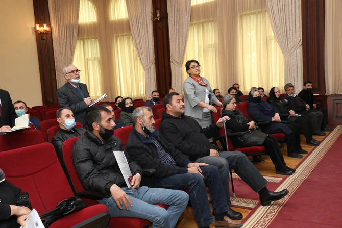 Abşeronda sakinlərin qəbulu keçirildi — FOTOLAR