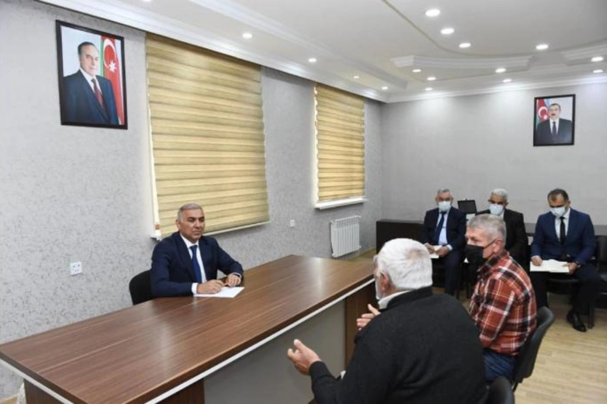 “Azərişıq” sədri Gəncədə vətəndaşları qəbul etdi — FOTO