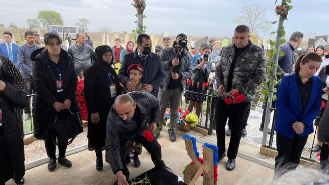 Əfsanəvi şəhid komandirin doğum günü qeyd edildi — FOTOLAR