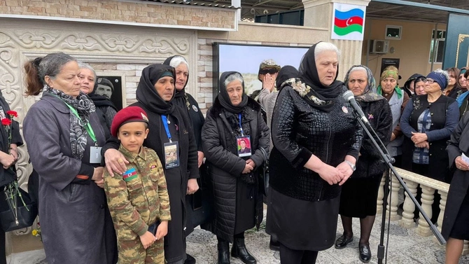 Əfsanəvi şəhid komandirin doğum günü qeyd edildi — FOTOLAR