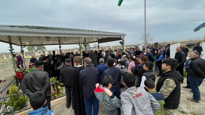 Əfsanəvi şəhid komandirin doğum günü qeyd edildi — FOTOLAR