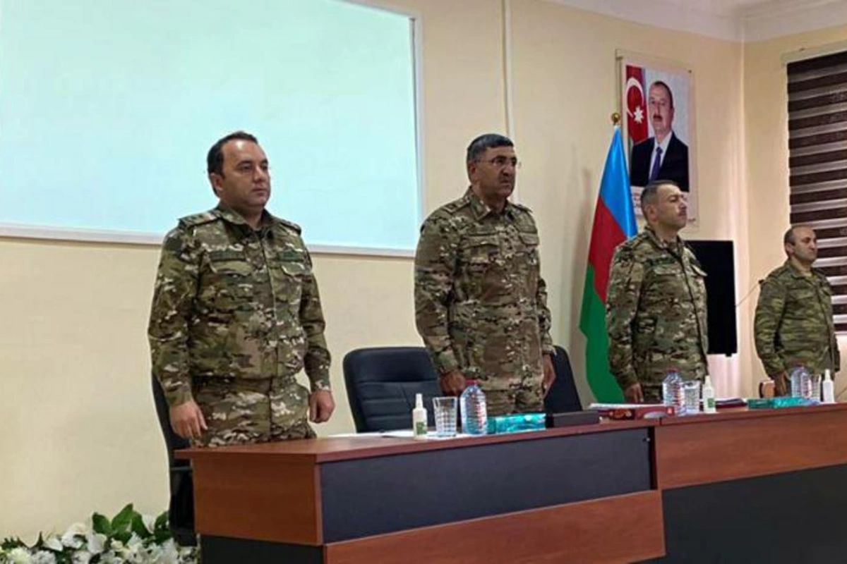 Laçında döyüşə hazırolma vəziyyətinin yüksək səviyyədə saxlanılması müzakirə olundu — FOTO