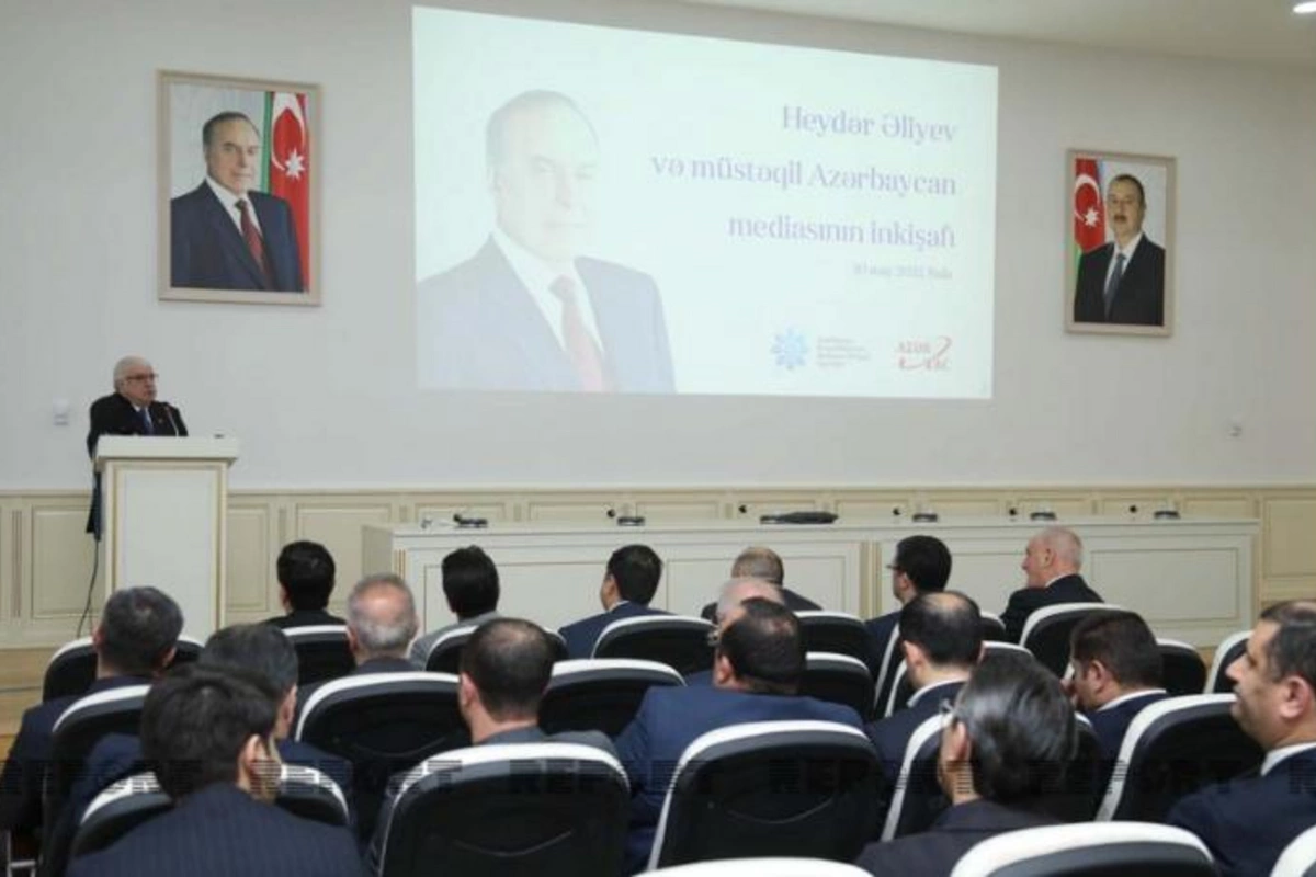 “Heydər Əliyev və müstəqil Azərbaycan mediasının inkişafı” adlı tədbir keçirildi — FOTOLAR