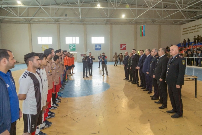 Salyanda futzal üzrə rayon çempionatı keçirildi — FOTOLAR