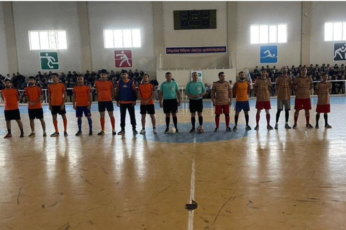 Salyanda futzal üzrə rayon çempionatı keçirildi — FOTOLAR