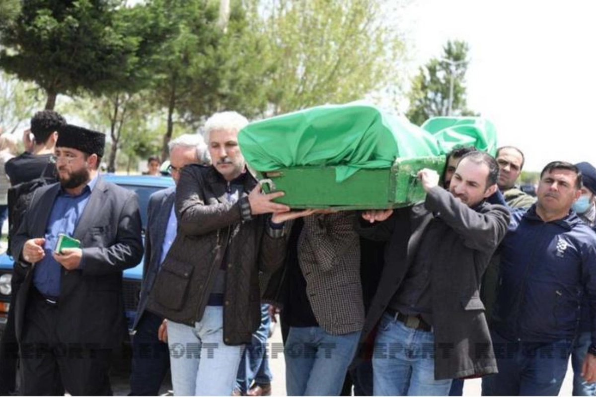 Məzahir Süleymanzadə dəfn olundu — FOTOLAR
