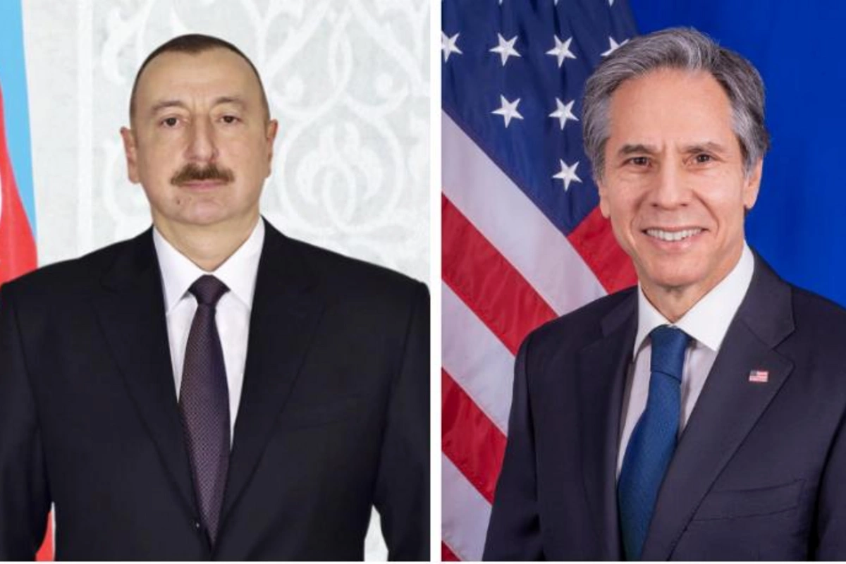 Antoni Blinken İlham Əliyevə zəng etdi