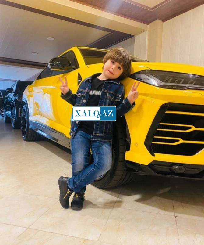 Elmar Vəliyev nəvəsi üçün Dubaydan “Porshe” gətizdirdi — FOTOLAR