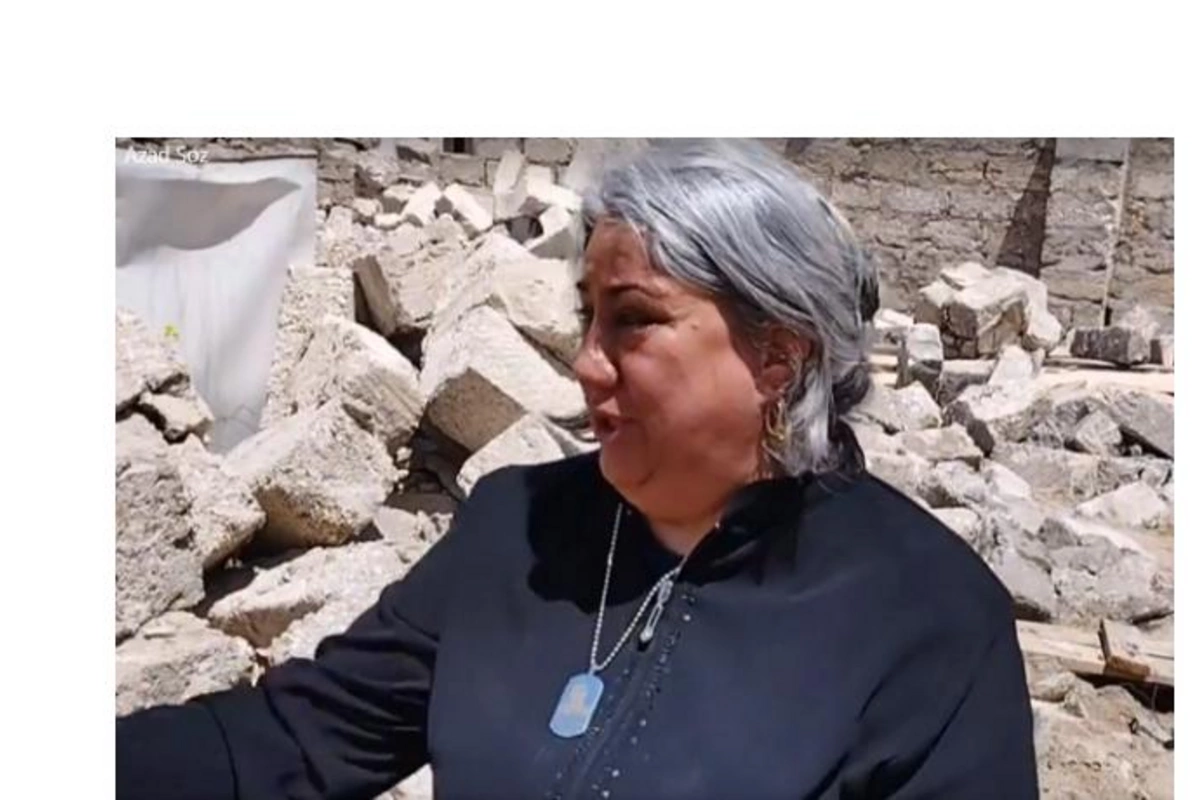 Şəhid anasından evinin sökülməsi ilə bağlı AÇIQLAMA