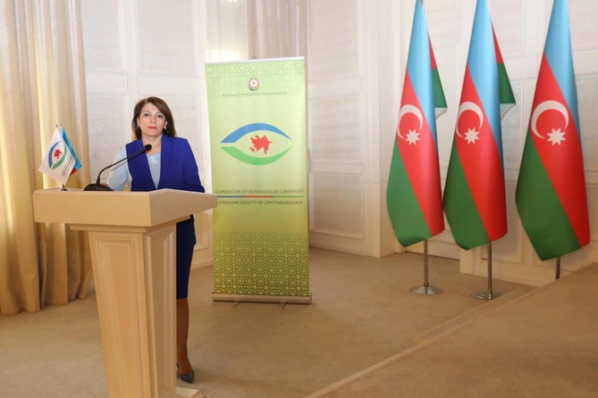 “Respublikanın regionlarında oftalmologiyanın müasir nailiyyətləri” mövzusunda konfrans keçirildi — FOTOLAR “Respublikanın regionlarında oftalmologiyanın müasir nailiyyətləri” mövzusunda konfrans keçirildi — FOTOLAR