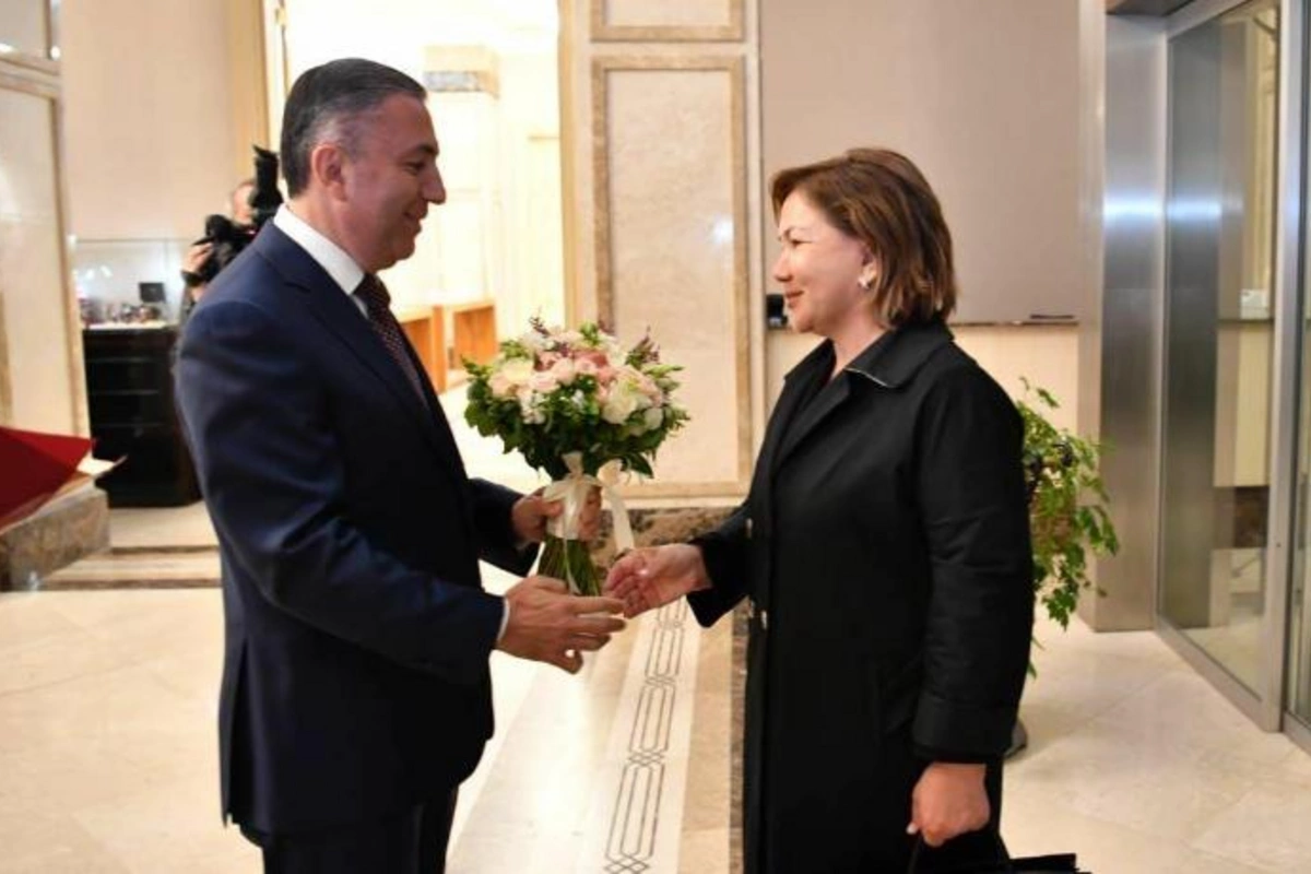 Qazaxıstan Parlament Məclisi sədrinin müavini ölkəmizdə səfərdədir