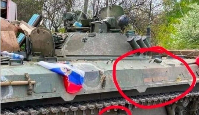 Qarabağda Azərbaycan ordusuna qarşı vuruşan rus tankı Ukrayna hərbçilərinin əlinə keçdi — ŞOK FOTO