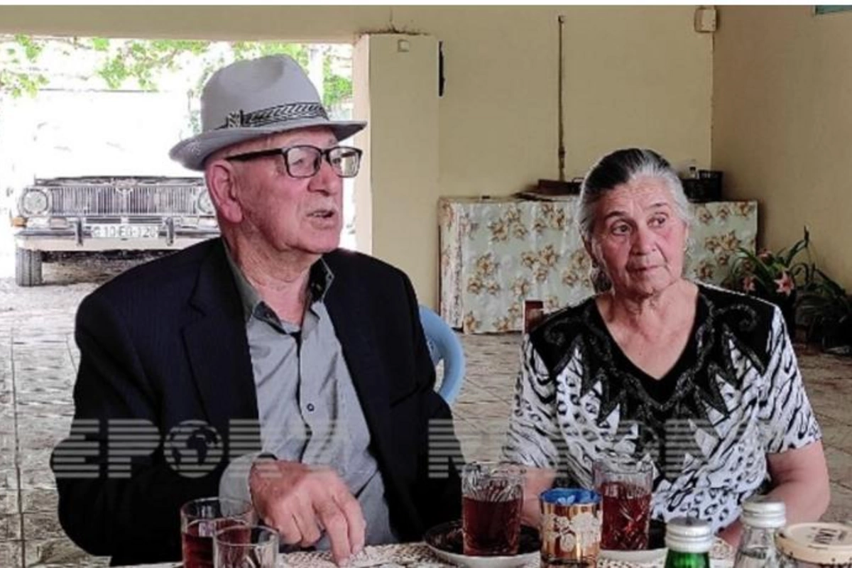 Neftçalada 52 il nikahda olan ailə ilə görüş oldu