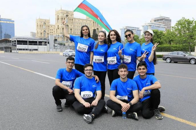 RİİB könüllüləri də “Bakı Marafonu-2022”də iştirak etdi — FOTOLAR
