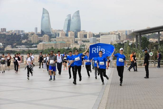 RİİB könüllüləri də “Bakı Marafonu-2022”də iştirak etdi — FOTOLAR
