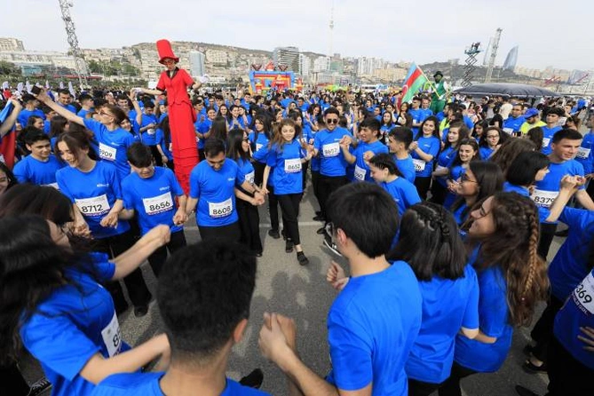 RİİB könüllüləri də “Bakı Marafonu-2022”də iştirak etdi — FOTOLAR