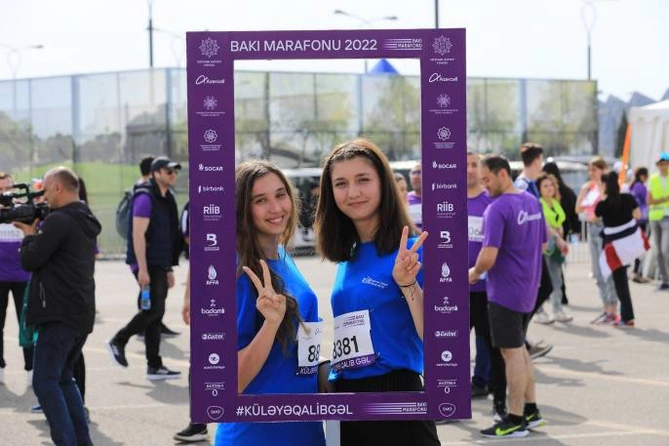 RİİB könüllüləri də “Bakı Marafonu-2022”də iştirak etdi — FOTOLAR
