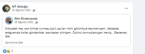 YAP-çı deputat Aqil Məmmədovun işsiz oğlu müxalifətçi imiş — FOTOFAKT (İDDİA)